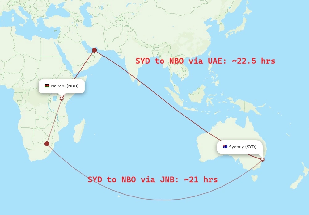 Flights to Kenya from Australia After the Dubai and Doha Advice Eased in October 2026